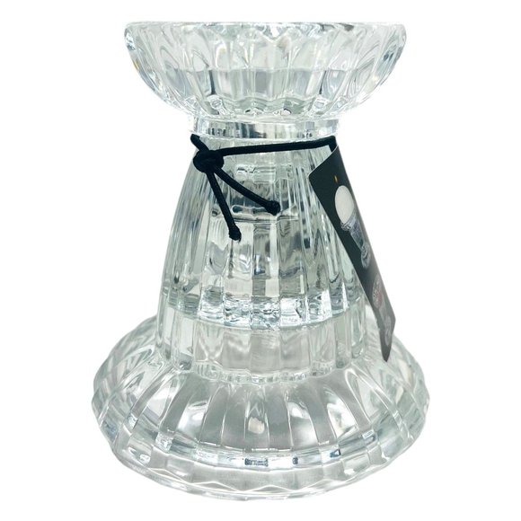 St. George Crystal Athena's Fire 6 Way Candle Holder - Picture 1 of 9